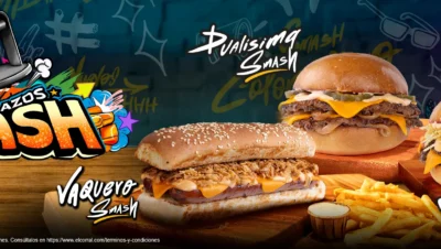 Hamburguesas Smash El Corral