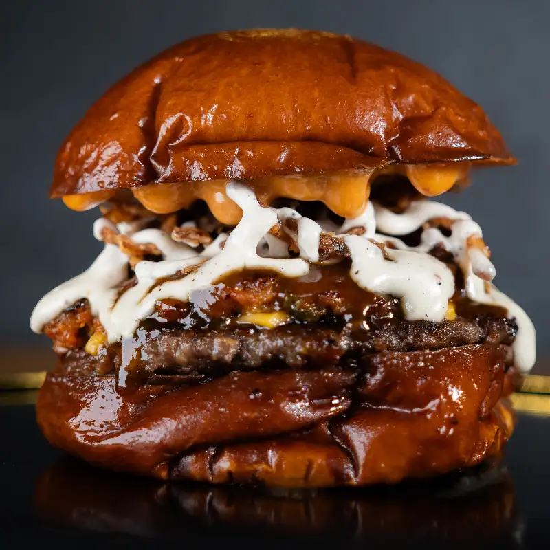 Hamburguesa Eterna en el Burger Master 2025. Restaurante LF Burger. 