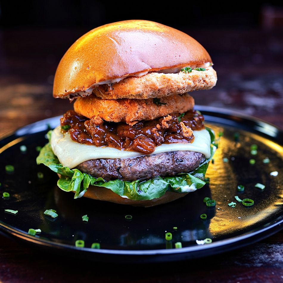 Hamburguesa ESPARTANA de LF Burger - Top 1 Burger Master Itagüí 2024