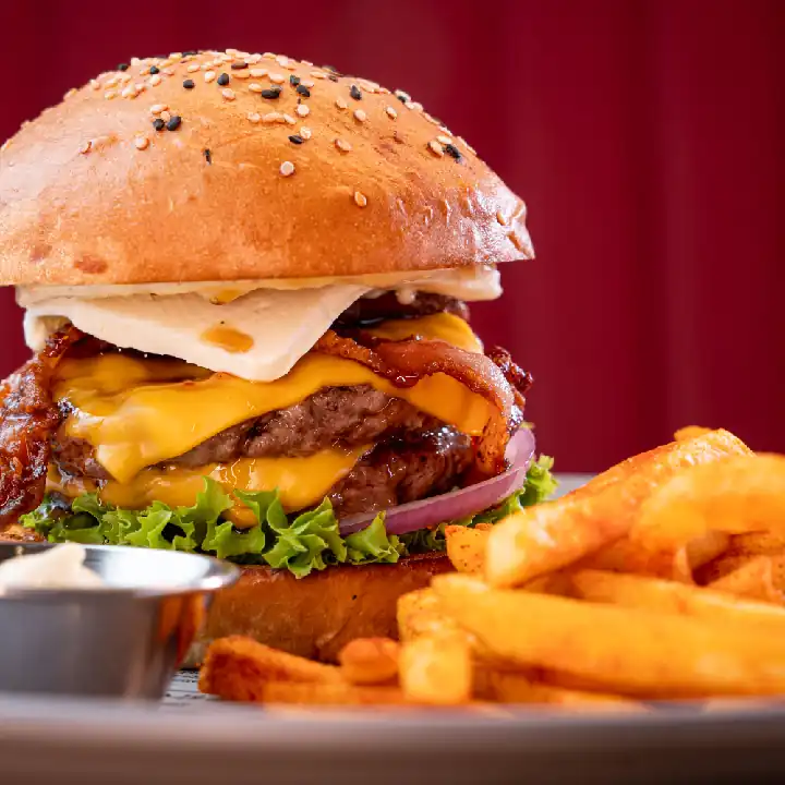 Hamburguesa Hot Bacon - Bunker Burger Medellín